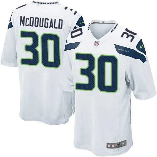 Men Seattle Seahawks #30 Bradley McDougald Nike White Game NFL Jersey->seattle seahawks->NFL Jersey